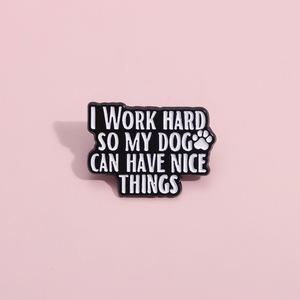 Симпатичные собачьи эмалированные булавки на заказ для моей собаки могут иметь красивые вещи броши на лацканах значки животных Ювелирные изделия подарок для детей друзья - Product Image 3