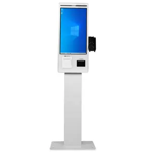 Kiosk 24 Zoll Touchscreen All-In-One-PC Selbstbedienungs-Bestellmaschine QR POS Zahlungsterminal