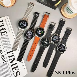 Striscia d'acciaio SK11Plus Smartwatch da uomo chiamata IP67 impermeabile Full Touch Screen SK11 Plus Smartwatch per Android IOS - Product Image 3