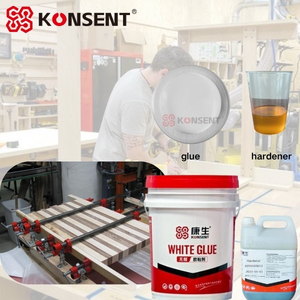 Sản phẩm phổ biến nước dựa trên đôi thành phần D4 không thấm nước dính gỗ Bảng điều chỉnh keo cho gỗ cán - Product Image 4