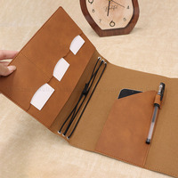 Carpeta Multifuncional de Cuero para Cuadernos, Carpeta de Graduación para Estudiantes de Arte, Carpeta de Archivos A4, Carpeta Multifuncional