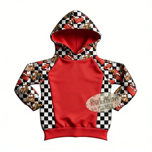 Ruiidan vend en gros et personnalise des sweats à capuche pour garçons de 6 à 16 ans, élégants et raffinés, avec des motifs patchwork. - Product Image 6
