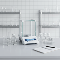 Balance analytique numérique de laboratoire de haute qualité 310g 0,001g avec affichage 0,001g, prise en charge OEM, prix de gros en promotion