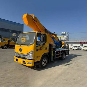 Camion de travail aérien FAW de 36 m équipé d'un élévateur hydraulique, d'une rotation à 360 degrés et de pieds de soutien stables - Product Image 6
