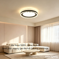 Plafonnier LED rond en pierre de luxe moderne pour chambre à coucher, salon, salle à manger, bureau, décoration intérieure