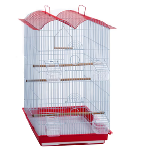 Toptan Metal kuş kafesi tel katlanır Pet kuş kafesi küçük kuş kafesi <span class=keywords><strong>Parakeet</strong></span> kafes asılı - Product Image 6