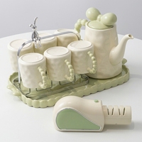 Affûteur de couteaux de cuisine électrique automatique pour la maison, robuste, avec meules en céramique, outil d'affûtage de lames électrique pour usage domestique