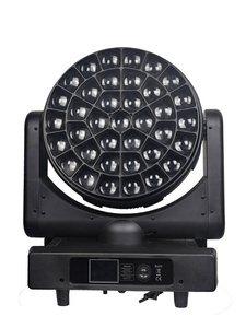 Luz de escenario híbrida Bee Eye 37x40 con cabezal móvil, mezcla de colores CMY BSW, efecto wash y beam, iluminación DJ para eventos - Product Image 3