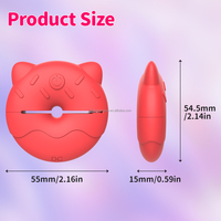 New Adult Erotic Tease Nippel Brust Mastur bator Tragbarer Nippel Clip Vibrator mit G-Punkt Massage Stimulator für Frauen Alter 18