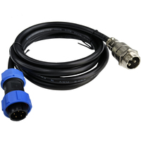 Conector Impermeable SP1710 de 5 Pines a Conector de Aviación GX16 de 3 Pines, Cable de Alimentación