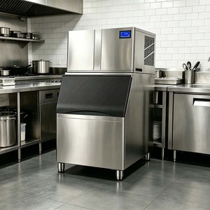 650kg High Output Commercial <b>Ice</b> <b>Maker</b> With 400kg Storage Stainless Steel CE Certified Making Equipment High-Accuracy <b>Ice</b> Machin - Product Image 1