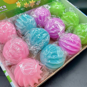 HAPU Factory 7cm TPR Moire <b>Ball</b> <b>LED</b> Light Touch Training Toy for Ages 5+ Unisex Children's Party - Product Image 4