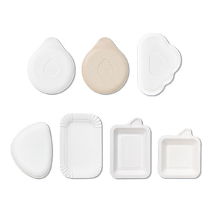 Assiettes <span class=keywords><strong>en</strong></span> papier biodégradables personnalisées et mignonnes pour gâteaux, fêtes, pique-niques et barbecues - Product Image 2