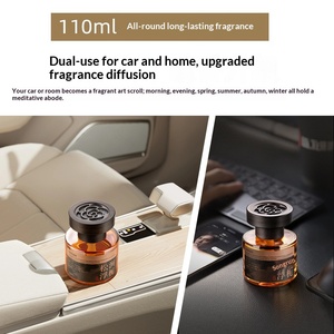 Diffuseur d'arômes pour voiture Songshan Realm, modèle taille standard 2026, parfum floral de gardénia décoratif en bois, liquide haut de gamme longue durée - Product Image 3