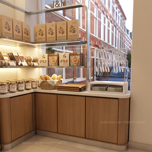 Vitrine de présentation en verre pour cafés, pâtisseries, boulangeries, et commerces de détail alimentaire - Product Image 2