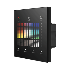 Skydance T14-S 1 Zone 100-240VAC RF Remote Control Wall Mounted Touch Panel <strong>DMX</strong> <strong>Master</strong> for <strong>LED</strong> <strong>Controller</strong> - Product Image 3