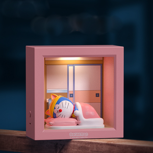 Lampe de chevet portable décorative Doraemon avec protection oculaire, lampe de dessin animé réglable, cadre photo, petite veilleuse - Product Image 4