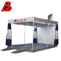 Cabine de Préparation Automobile pour Peinture et Polissage