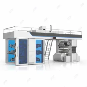 Professional Manufacturers Supply 6 Color Servo CI Flexo Printing Machine,Plastic Film High Speed Flexo Printing Machine