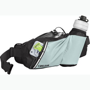 Free Sample Neoprene Maraton Runner's Phone Belt Hydration <b>Foldable</b> Running Belt with <b>Water</b> <b>Bottle</b> Holder Unisex Fanny Waist Bag - Product Image 3