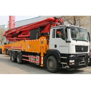 Chino nueva marca HOWO chasis gran teórico de salida de 38m de hormigón de cemento bomba de elevación boom camión mezclador venden bien - Product Image 3