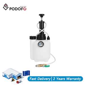 Podofo 3L Manual Transmission Oil Filling System Hand <b>Pump</b> or Pneumatic Automatic Gearbox Oil Fluid <b>Pump</b> Tool with <b>Adapters</b> OEM - Product Image 1