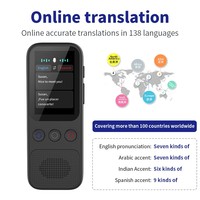 S80 Portable Smart Ai Traducteur Vocal Dispositif Machine 138 Langues Prise En Charge Photo En Ligne Hors Ligne Traduction En Temps Réel