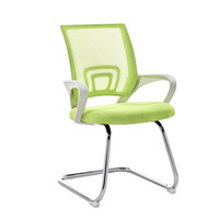 Chaise de bureau ergonomique en maille, style nordique moderne, prix abordable, pour salle de réunion, chaise de conférence verte