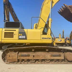 Excavadora de cadenas Komatsu PC400 2023 con motor Cummins, 40 toneladas, amarilla, usada, máquina hidráulica de excavación - Product Image 3