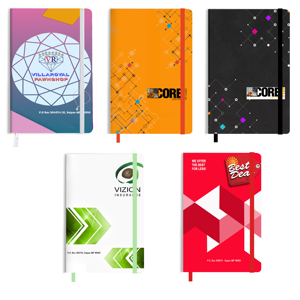 Carnet personnalisé au toucher doux, impression holographique avec logo personnalisé, carnet de marque, couverture rigide en PU, format A5, logo personnalisable - Product Image 3