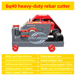 เครื่องตัดเหล็กเส้นแบบหนัก 40 มม. สำหรับงานก่อสร้าง - Product Image 3