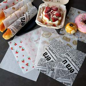 Papiers sulfurisés jetables de haute qualité pour frites, burgers, scones, personnalisables, écologiques, pour pain et biscuits - Product Image 6