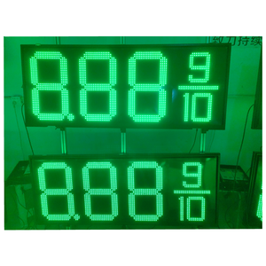 7 đoạn <span class=keywords><strong>LED</strong></span> hiển thị <span class=keywords><strong>4</strong></span> kỹ thuật số giá bảng hiển thị cho trạm xăng gas dấu hiệu giá Nhà cung cấp - Product Image 4