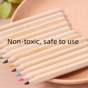 Lápiz de Dibujo de Madera Natural de Forma Hexagonal Multicolor para Artistas y Estudiantes - Product Image 6