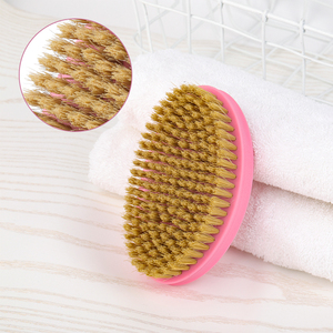 Offre Spéciale OEM Nylon Poils Massage Cheveux Peigne <span class=keywords><strong>Rose</strong></span> Femme Imitation Bois Pain Brosse - Product Image 4