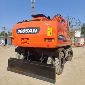 Excavadora de Ruedas Doosan DH150W-7 de Segunda Mano a Bajo Precio, Maquinaria de Movimiento de Tierras de Alta Eficiencia con Alto Rendimiento Lista para Trabajar - Product Image 6