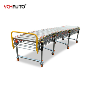 קו מסוע גלילי גמיש ממונע להעמסה ופריקה של קרטונים, מסוע רצועה אוטומטי להעברת קרטונים - Product Image 3