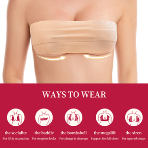 Cinta Adhesiva para Senos XR090, Reutilizable, Transpirable, Lavable, con Efecto Push-Up, Accesorios Íntimos - Product Image 6