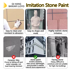 Revestimiento Líquido Epóxico para Exteriores, para Patios, Paredes de Micro-Roca, Pintura para Pisos de Cerámica y Piedra, Resistente al Agua - Product Image 3
