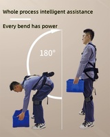 Exosquelette biomimétique intelligent ergonomique Q20 en nylon réglable pour la course à pied en toutes saisons, protection professionnelle