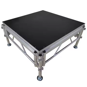 Plataforma de Escenario Portátil de 4x8 pies, Plataforma Modular de Aluminio para Bodas, Conciertos, Fiestas, Eventos y Espectáculos - Product Image 2