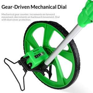 Rueda Medidora de Distancia de Grado Industrial BILO, Rodillo Manual con Pantalla <span class=keywords><strong>Digital</strong></span> Mecánica, <span class=keywords><strong>Regla</strong></span> <span class=keywords><strong>Rodante</strong></span> para Exteriores, Garantía de 3 Años - Product Image 1