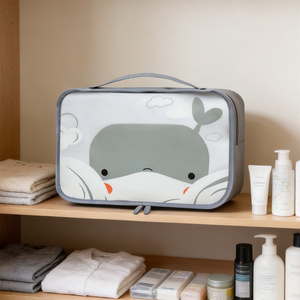 Organiseur de bagages imperméable en EVA, cubes de <span class=keywords><strong>voyage</strong></span> en polyester, 6 pièces, pochettes organisatrices de <span class=keywords><strong>voyage</strong></span>, cubes de rangement - Product Image 4