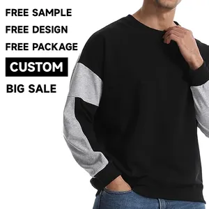 Oem sublimasi kosong hoodie produsen katun/poliester kustom Logo hoodie polos ukuran Plus Pria Hoodie & Sweatshirt