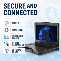 Nouvel ordinateur portable tout-terrain Getac X600, 15,6 pouces FHD, Intel Core I5-11500HE, station de travail mobile, clavier anglais, service sur site, Windows
