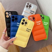 Marque de mode étuis Transparent Tpu le coton nord doux visage coque de téléphone pour Iphone 15 14 13 12 Pro Max