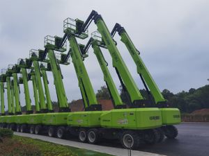 Plataforma de Trabajo Aérea Articulada Autopropulsada con Motor Diésel de 34 m, Modelo ZA34J-V, en Existencia - Product Image 3