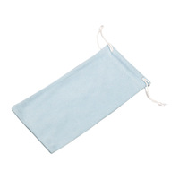 Étui à lunettes rectangulaire en microfibre HY HY271 avec logo personnalisé et chiffon de nettoyage pour verres, 9g, 6 pouces+