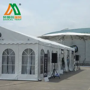 高端铝定制大型户外帆布/聚氯乙烯贸易展览派对帐篷仓库帐篷