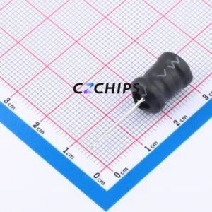 XR9*12-681K-L ตัวเหนี่ยวนำแบบวงแหวนสี / ตัวเหนี่ยวนำแบบ Through-Hole (THT) ขนาด D9xL12 มม. 680uH 10% 600mA 1.37โอห์ม - Product Image 1